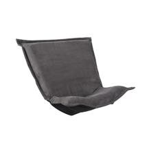 Puff Chair Cover Pana Charcoal/Natural -Cover Only
