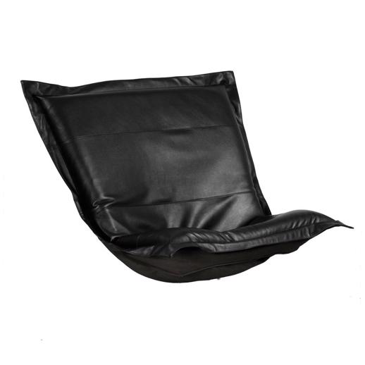  Accent Furniture Accent Furniture Puff Chair Cover Avanti Black (Cover Only)