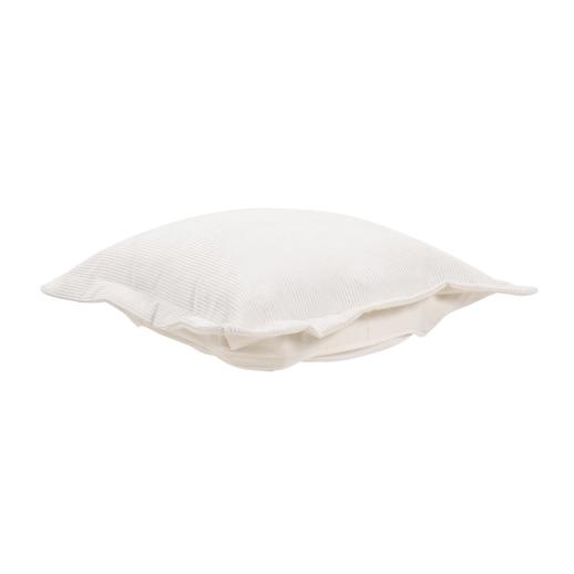  Accent Furniture Accent Furniture Puff Ottoman Cover  Pana Natural/Natural -Cover Only