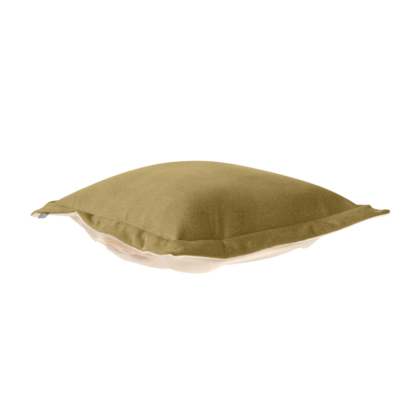Vinyl Wall Covering Accent Furniture Accent Furniture Puff Ottoman Cover Qivuit Green