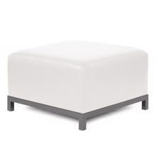 Axis Ottoman Avanti White Titanium Frame