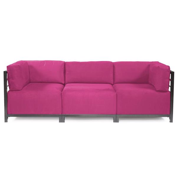 Vinyl Wall Covering Accent Furniture Accent Furniture Axis Chair Regency Fuchsia Titanium Frame