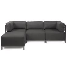 Axis 4pc Sectional Sterling Charcoal Titanium Fram
