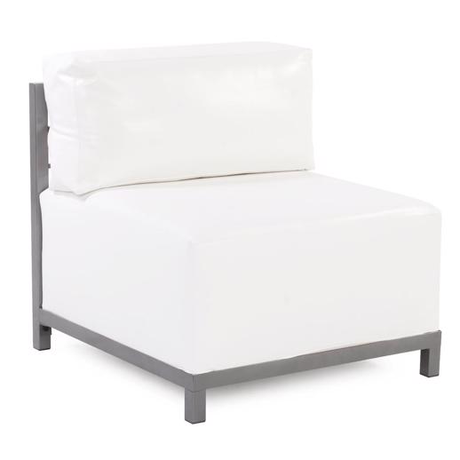 Outdoor Outdoor Axis Chair Atlantis White Titanium Frame