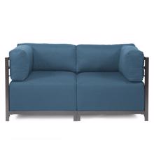 Axis Corner Chair Seascape Turquoise Titanium Fram