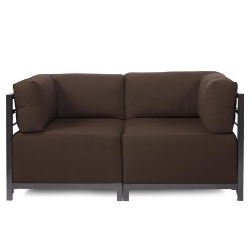 Outdoor Outdoor Axis Corner Chair Seascape Chocolate Titanium Fram