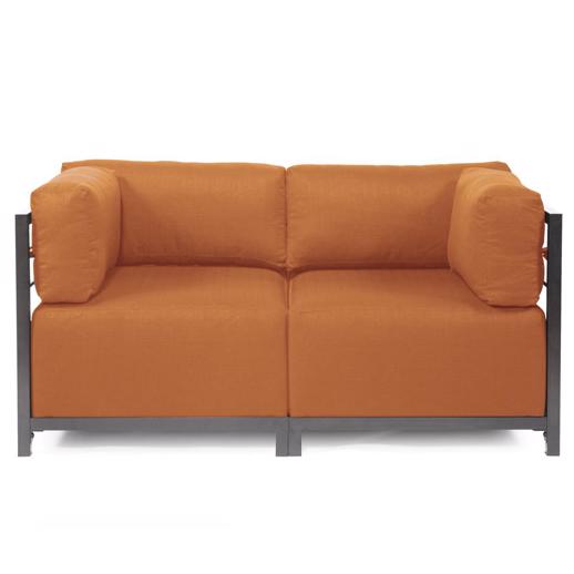 Outdoor Outdoor Axis 2pc Sectional Seascape Canyon Titanium Frame
