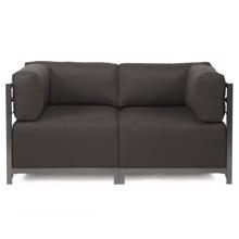 Axis 2pc Sectional Seascape Charcoal Titanium Fram