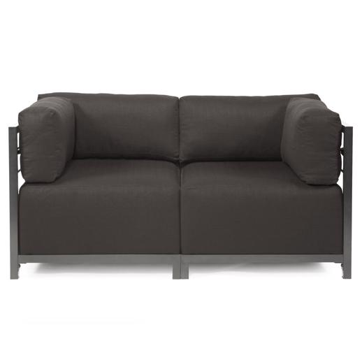 Outdoor Outdoor Axis 2pc Sectional Seascape Charcoal Titanium Fram