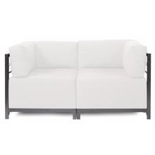 Axis 2pc Sectional Seascape Natural Titanium Frame