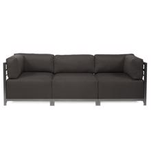 Axis 3pc Sectional Seascape Charcoal Titanium Fram