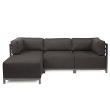Axis 4pc Sectional Seascape Charcoal Titanium Fram