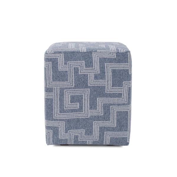 Vinyl Wall Covering Outdoor Outdoor Indoor/Outdoor Universal Cube Syros Denim