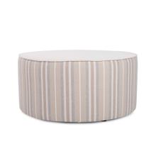 Indoor/Outdoor Universal Round Ottoman Dune Sand