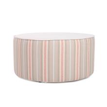 Indoor/Outdoor Universal Round Ottoman Dune Terra