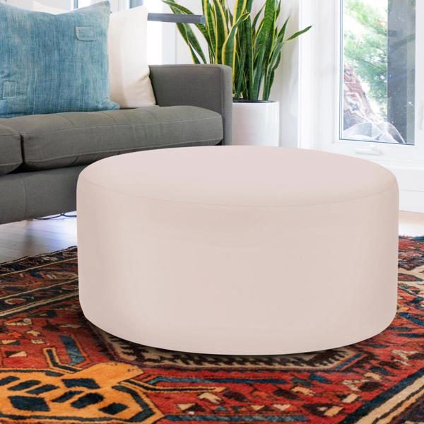 Vinyl Wall Covering Outdoor Outdoor Universal Round Ottoman Seascape Sand