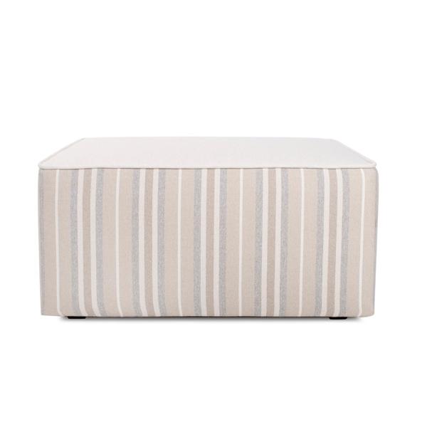 Vinyl Wall Covering Outdoor Outdoor Indoor/Outdoor Universal Square Ottoman Dune Sand