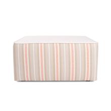 Indoor/Outdoor Universal Square Ottoman Dune Terra