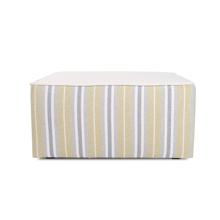 Indoor/Outdoor Universal Square Ottoman Dune Moss