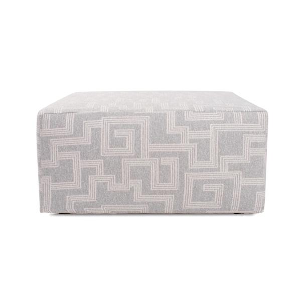 Vinyl Wall Covering Outdoor Outdoor Indoor/Outdoor Universal Square Ottoman Syros Fog