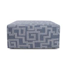Indoor/Outdoor Universal Square Ottoman Syros Denim