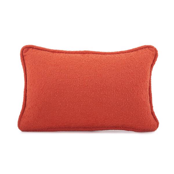 Vinyl Wall Covering Outdoor Outdoor Pillow 14 x 22 Alicante Coral