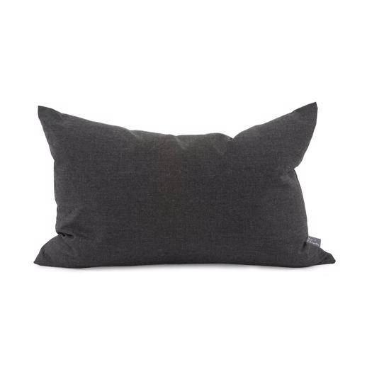 Outdoor Outdoor Pillow 14 x 22 Seascape Charcoal - Poly Insert
