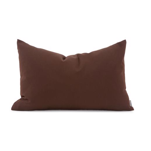 Outdoor Outdoor Pillow 14 x 22 Seascape Chocolate - Poly Insert