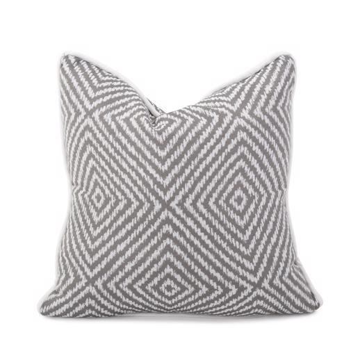  Outdoor Outdoor 20 x 20 Outdoor Pillow Helm Pewter- Poly Insert