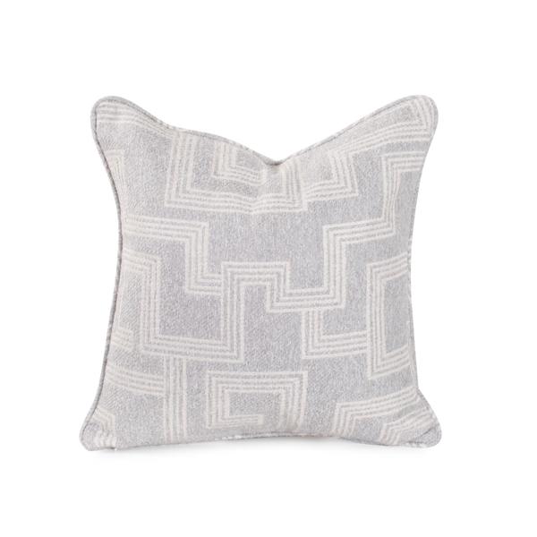 Vinyl Wall Covering Outdoor Outdoor Indoor/Outdoor Pillow 20 x 20 Syros Fog