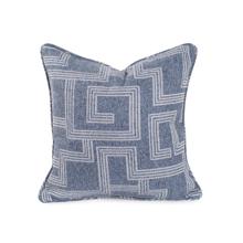 Indoor/Outdoor Pillow 20 x 20Syros Denim