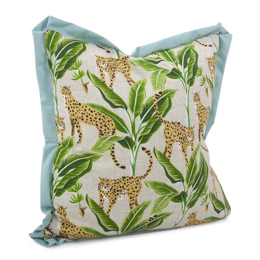  Outdoor Outdoor 24 x 24 Outdoor Pillow Safari Natural- Poly Insert