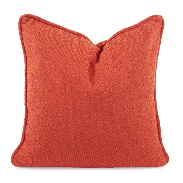 Vinyl Wall Covering Outdoor Outdoor Pillow 24 x 24  Alicante Coral