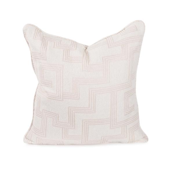 Vinyl Wall Covering Outdoor Outdoor Indoor/Outdoor Pillow 24 x 24 Syros Natural