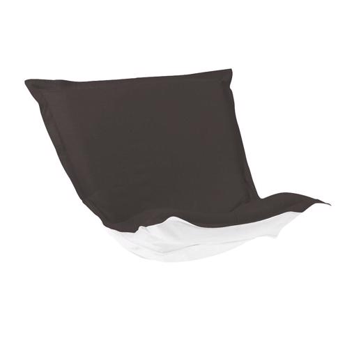 Outdoor Outdoor Puff Chair Cushion Seascape Charcoal Cushion and C