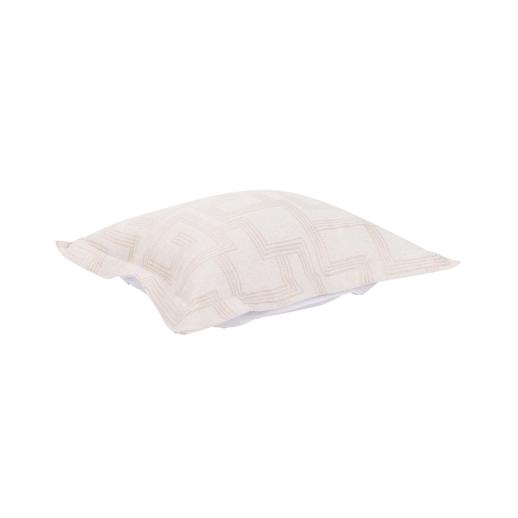  Outdoor Outdoor Indoor/Outdoor Puff Ottoman Cover & Cushion  Syros Natural