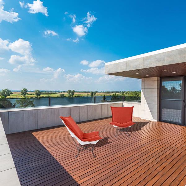 Vinyl Wall Covering Outdoor Outdoor Patio Scroll Puff Chair Titanium, Alicante Coral