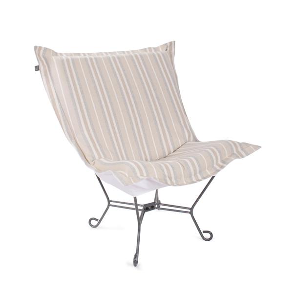 Vinyl Wall Covering Outdoor Outdoor Indoor/Outdoor Puff Scroll Chair Dune Sand