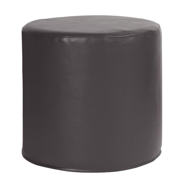 Vinyl Wall Covering Outdoor Outdoor No Tip Cylinder Atlantis Black