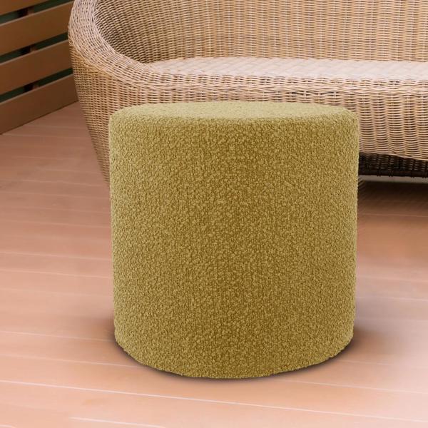 Vinyl Wall Covering Outdoor Outdoor Patio No Tip Cylinder Short, Alicante Gold
