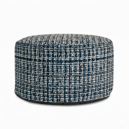  Outdoor Outdoor Milos Navy Indoor Outdoor Short Pouf