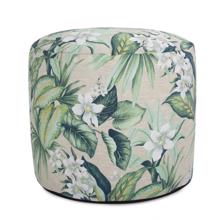Outdoor Round Tall Pouf Bora Breeze