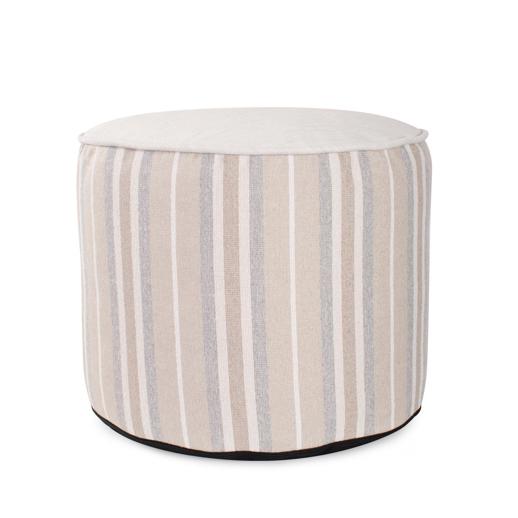  Outdoor Outdoor Indoor/Outdoor Pouf Tall Dune Sand