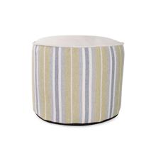 Indoor/Outdoor Pouf Tall Dune Moss