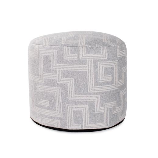  Outdoor Outdoor Indoor/Outdoor Pouf Tall Syros Fog