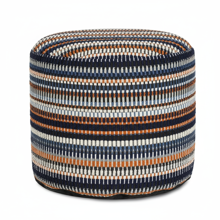 Captiva Navy Indoor Outdoor Tall Pouf