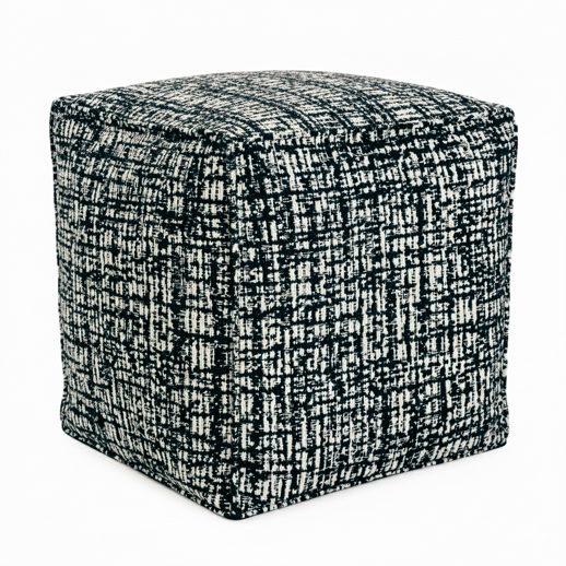  Outdoor Outdoor Milos Navy Indoor Outdoor Square Pouf