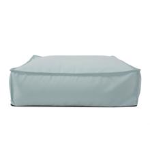 Outdoor Square Floor Pouf, Seascape Breeze