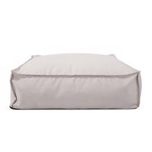 Outdoor Square Floor Pouf, Seascape Sand