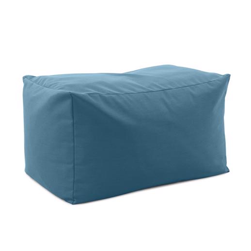  Outdoor Outdoor Outdoor Pouf Bench, Seascape Turquoise